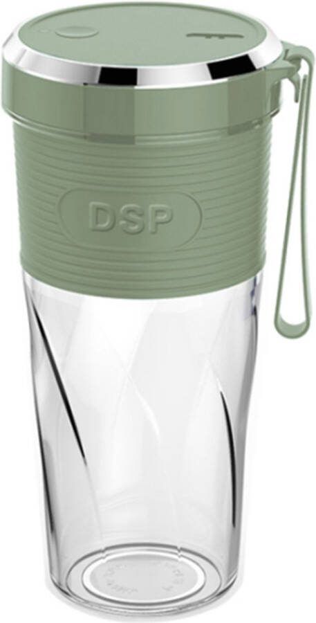 DSP Kj2087 Blender To Go Draadloos & Draagbaar 350 Ml Groen