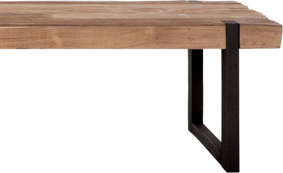 DTP Home Coffee table Beam rectangular 35x150x50 cm 6 cm recycled...