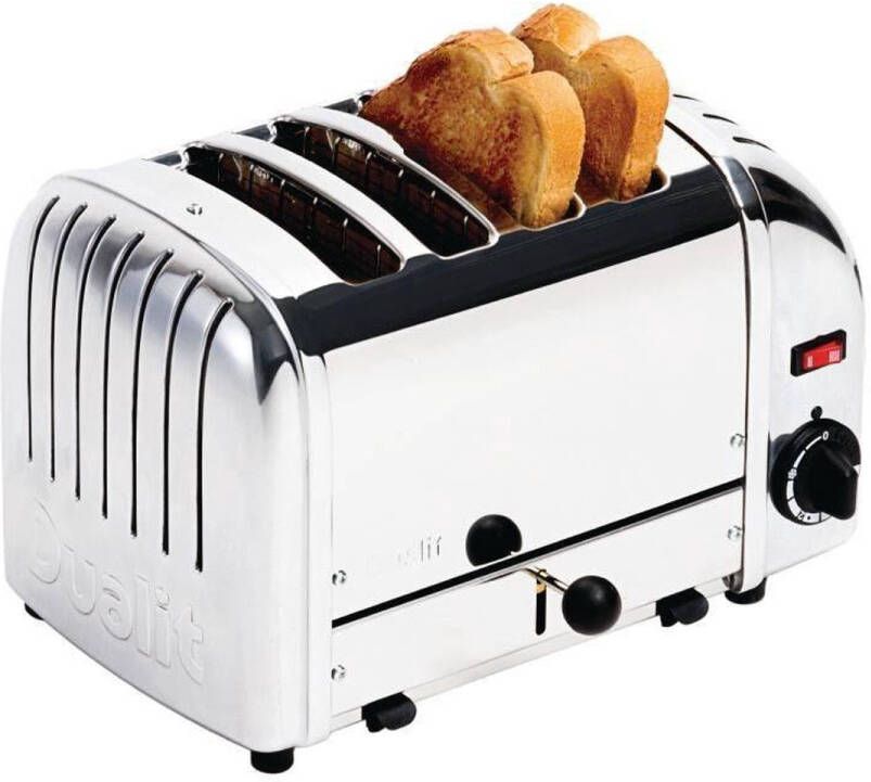 Dualit 4 Slot Vario Polished Broodrooster