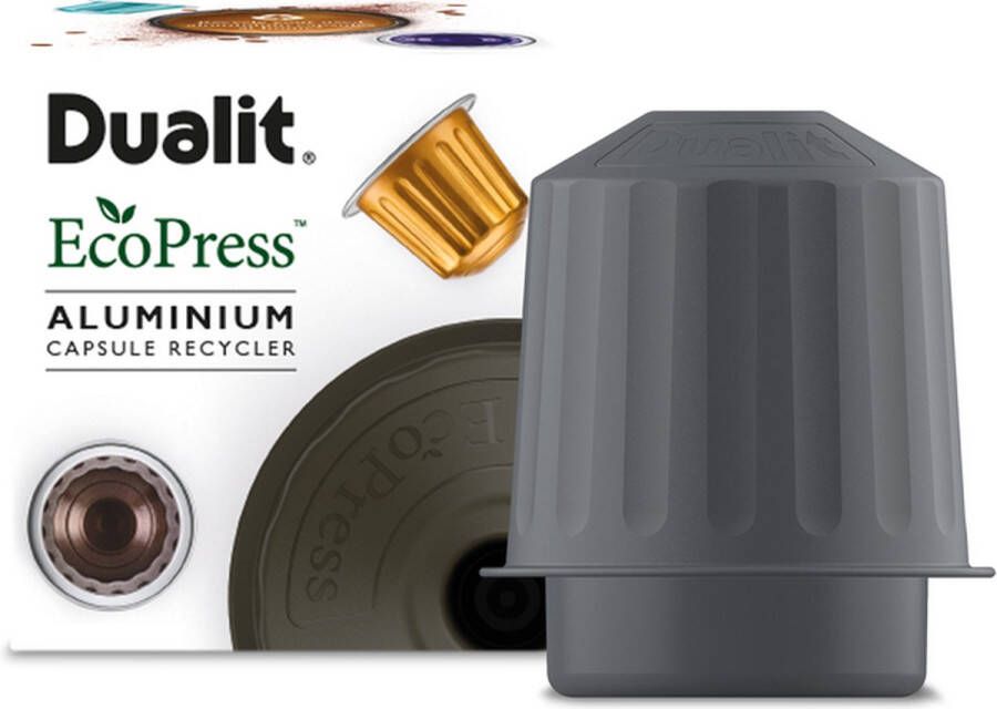 Dualit EcoPress voor espresso Capsules