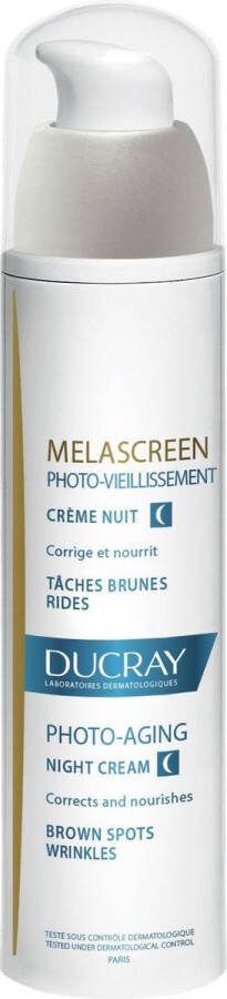 Ducray MELASCREEN nachtcrème Gezicht Anti-veroudering 50 ml