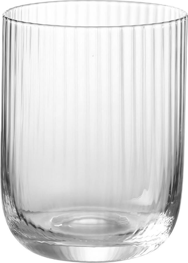 Dulaire Luxe Geribbeld Design Waterglas set van 4