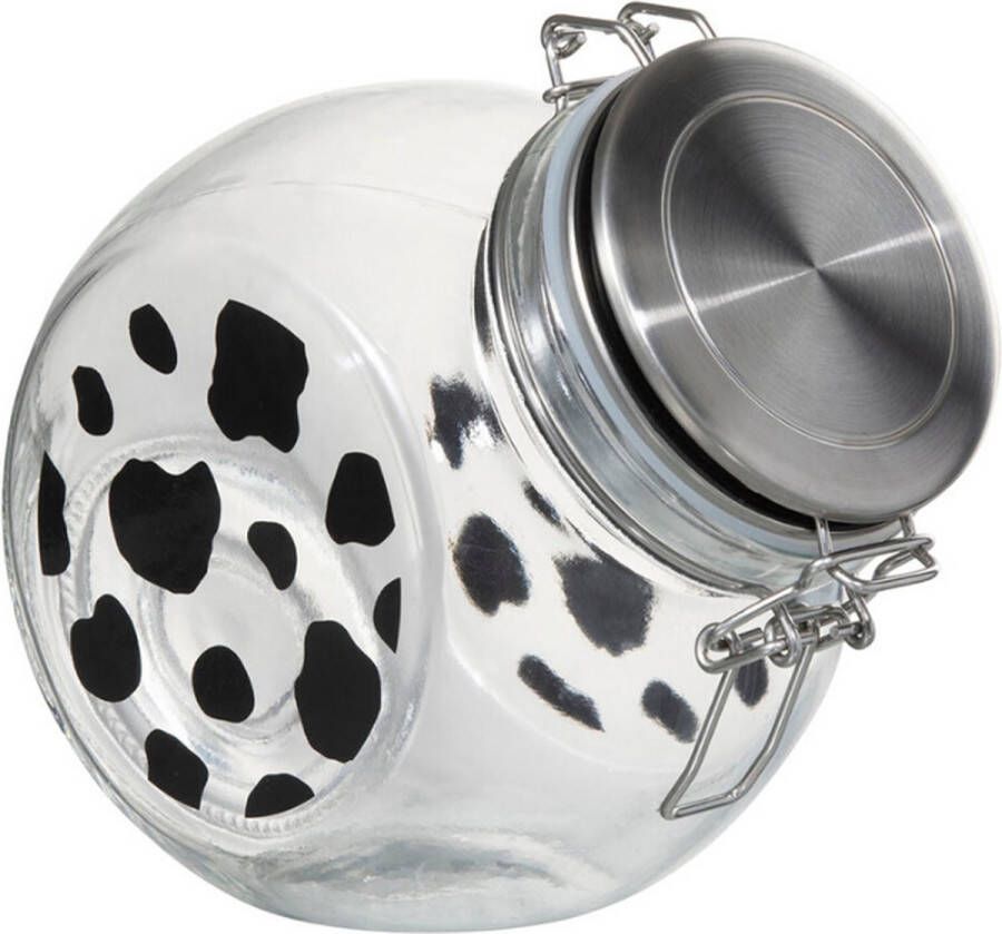 Dulaire Luxe Glazen Snoeppot Met Deksel 1.6 L