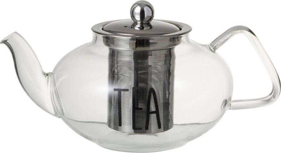 Dulaire Luxe Theepot Glas Met Filter 0.9 liter