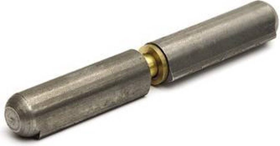 Dulimex HPL WR SS 100 Aanlaspaumelle RVS pen en RVS ring 100 x 14mm 6010.002.1012