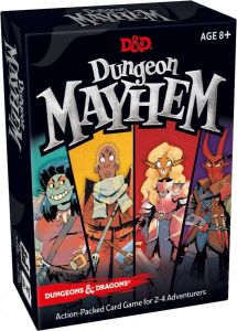 Dungeons and Dragons D&D Jeu de cartes Dungeon Mayhem French FR