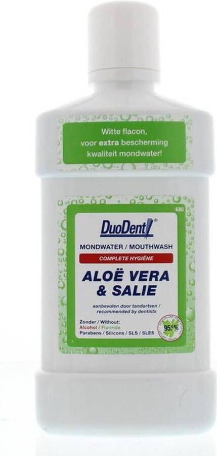 Duodent Aloe Vera Sali 500 ml Mondwater