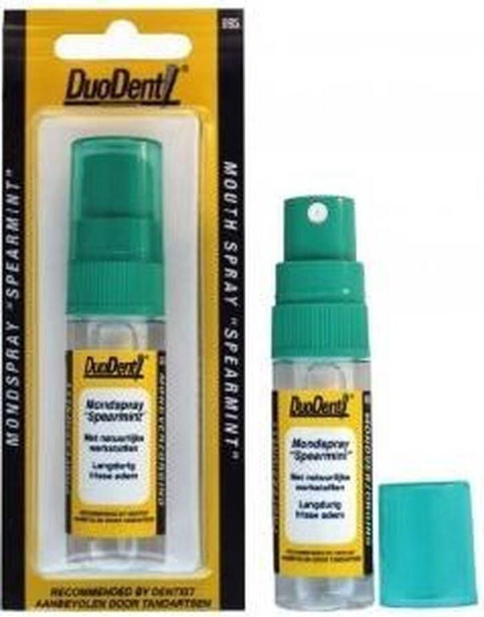 Duodent mondspray spearmint 11 ml