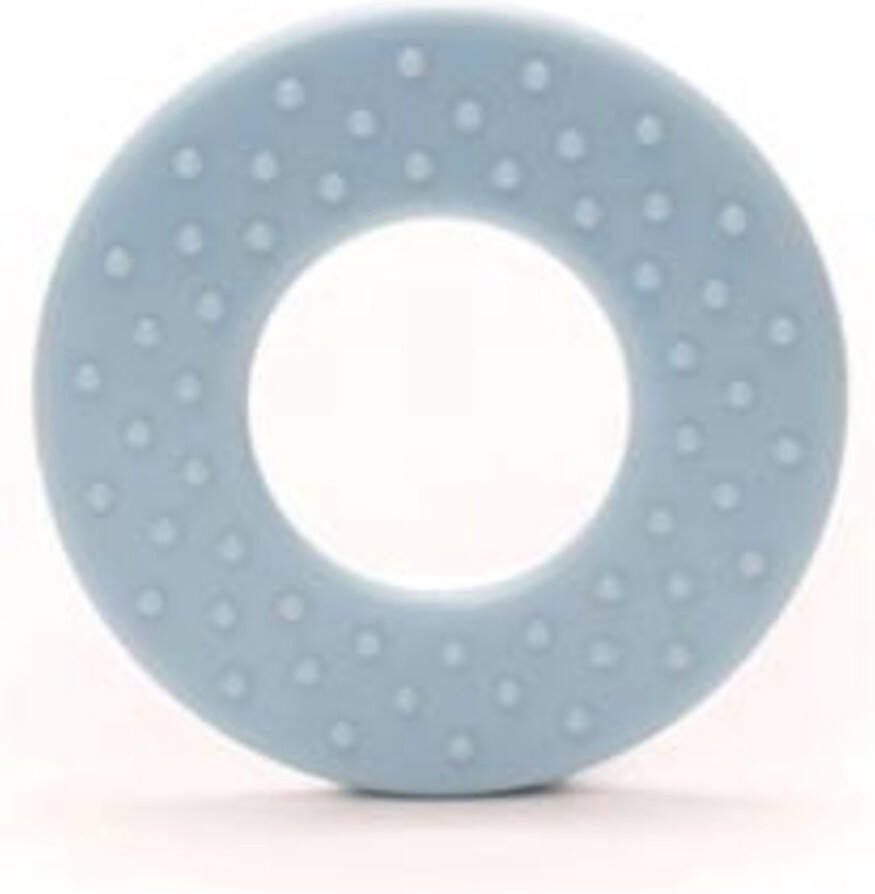 Durable Bijtring Rond met noppen; kleur 259 light blue (2 stuks)
