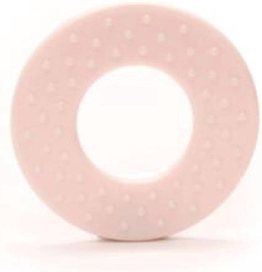 Durable Bijtring Rond met noppen: kleur 749 Light Pink ( 2 stuks)