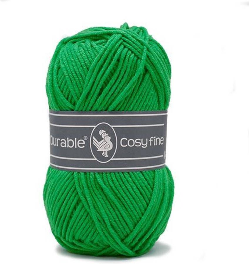 Durable Cosy Fine acryl en katoen garen Emerald 2135 1 bol van 50 gram
