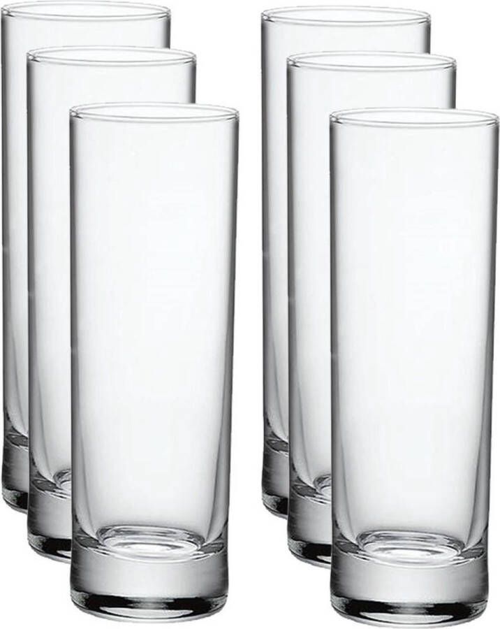 Duralex 12x Longdrinkglazen 28 7 cl -287 ml Longdrink glazen Water sap frisdrank Longdrink glazen van glas
