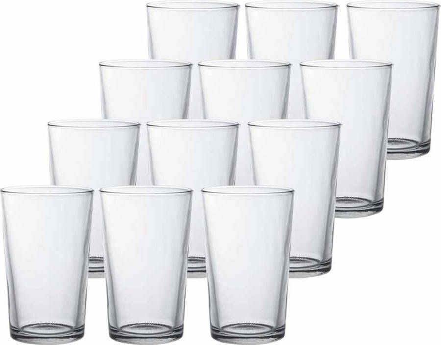 Duralex 18x Drinkglazen waterglazen Chope transparant 330 ml Koffie thee glazen Chope 330 ml