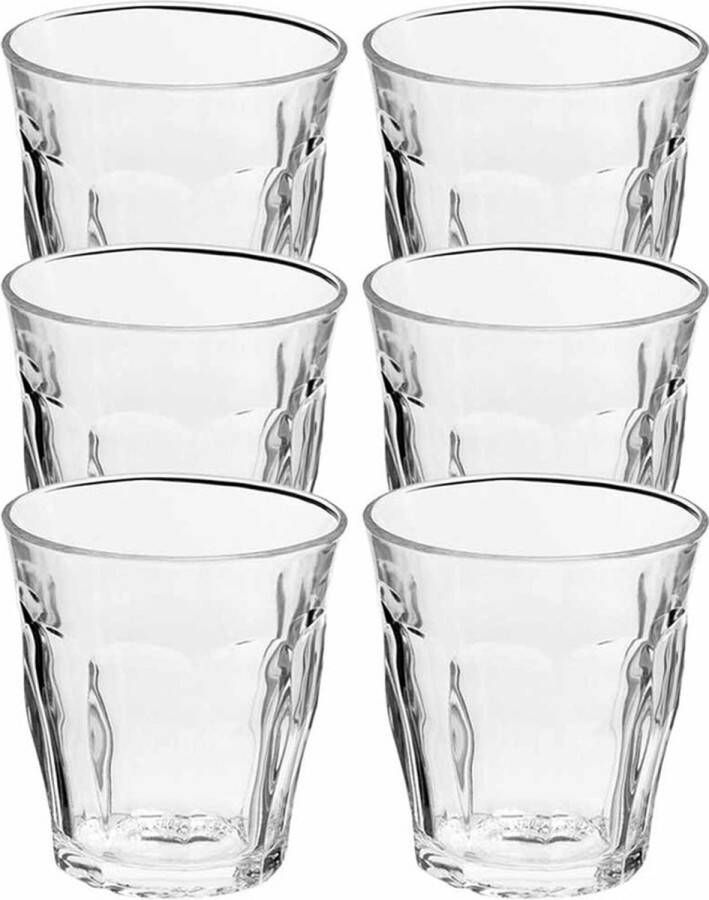 Duralex 24x Drinkglazen waterglazen Picardie transparant 310 ml Koffie thee glazen Picardie 310 ml