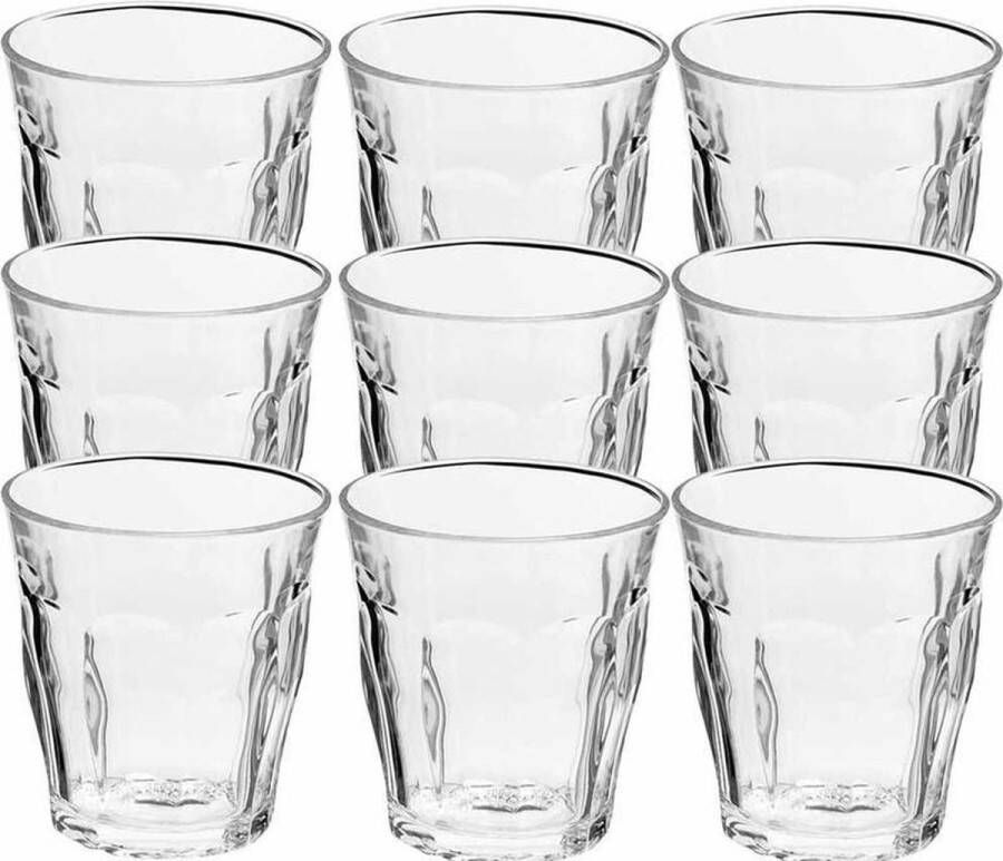 Duralex 18x Drinkglazen waterglazen Picardie transparant 250 ml Koffie thee glazen Picardie 250 ml