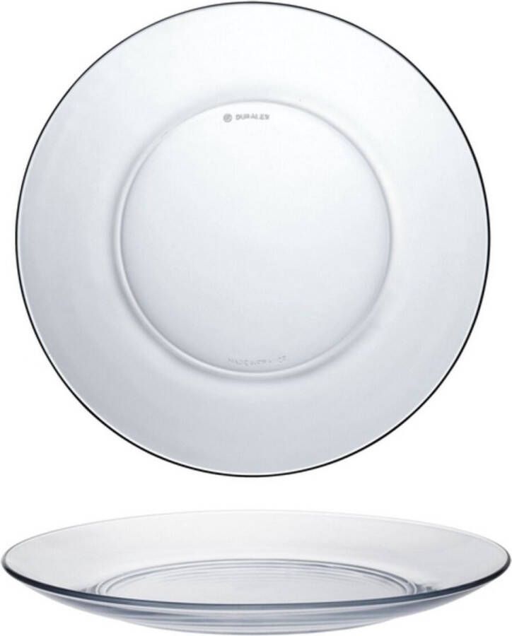 Duralex Salad Plate in Tempered Glass Lys 19cm 6 stuks