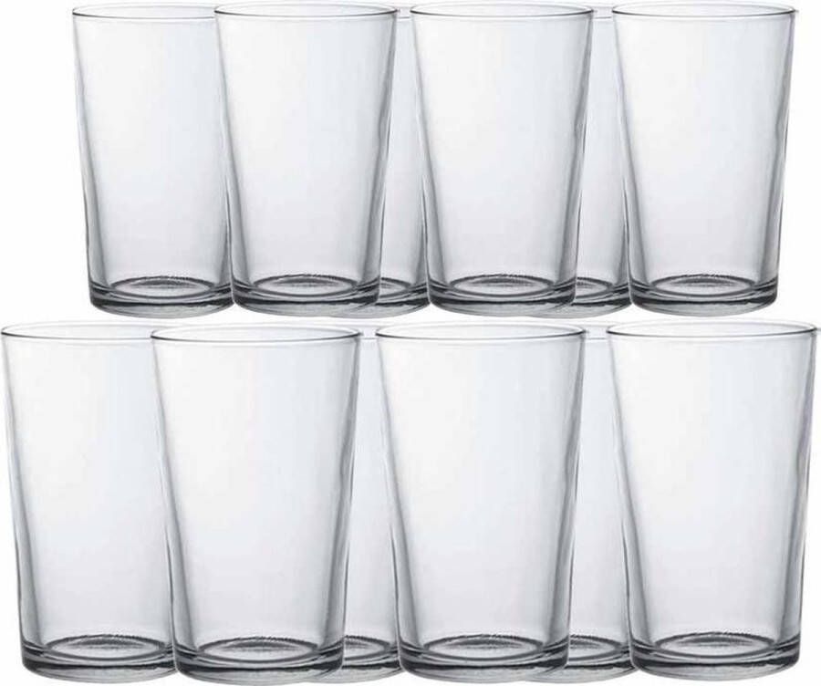 Duralex Drinkglazen waterglazen Chope set transparant 280 330 ml 12-delig koffie thee glazen