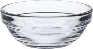 Duralex Schaal Lys stapelbaar rond hardglas 70ml 7 5cm 4 stuks