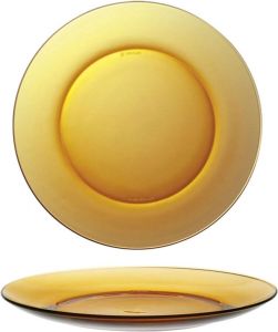 Duralex Platt tallrik Lys Amber (Ø 23 5 cm)