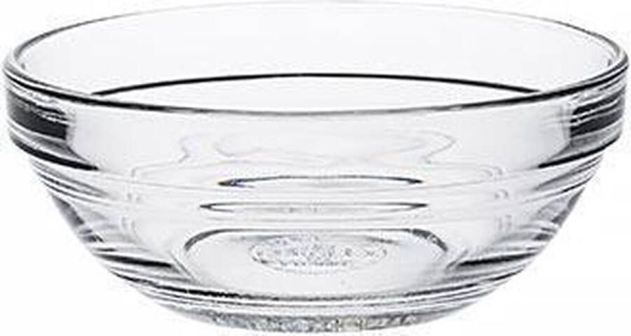 Duralex Stapelbare Bowl in Gehard Glas Lys Empilable ø9 x H 3 7cm schaaltje