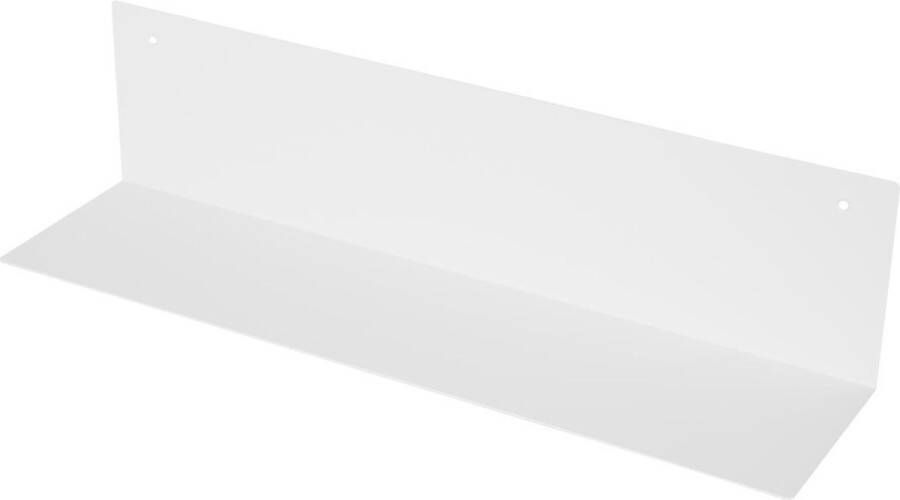 Duraline Plank Gevouwen Wit 60x15x15cm 2pp