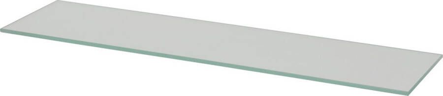 Duraline Wandplank Glas Helder 6mm 60x15cm