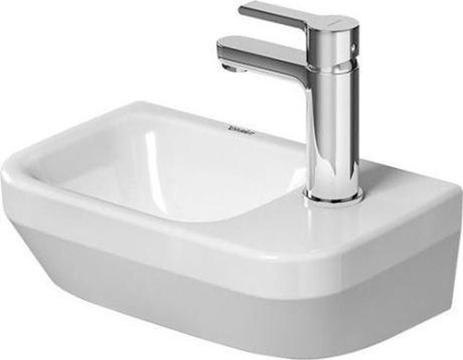 Duravit DuraStyle fontein kraangat rechts 36x22cm wit