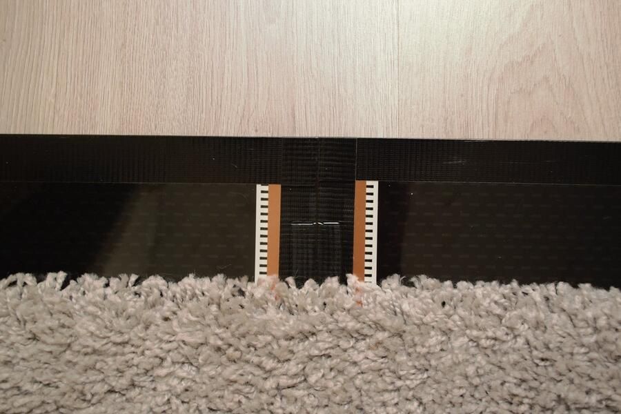 Durensa karpetverwarming 100*220 met WiFi thermostaat