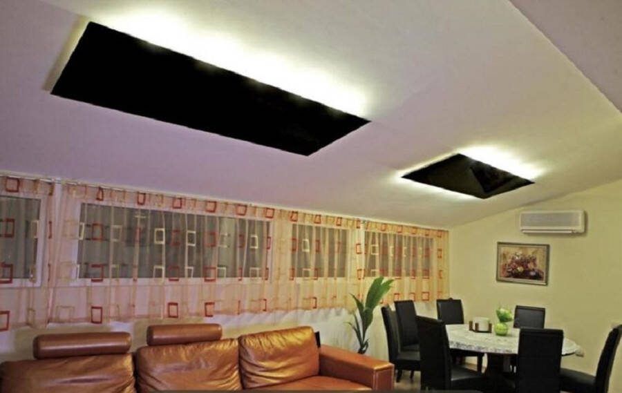 Durensa Ecaros metalen infrarood paneel 800Watt LED+ Ontvanger
