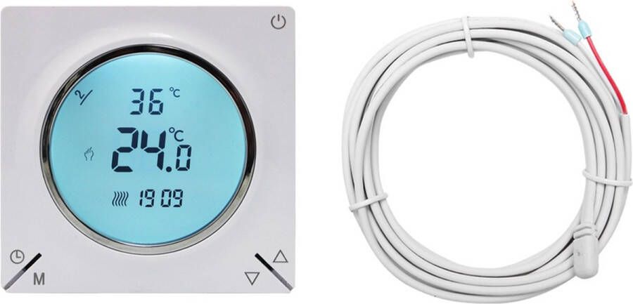 Durensa elektrische (vloer) verwarming thermostaat |inbouw WIFI Tuya