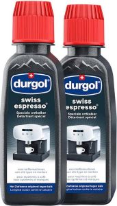 Durgol swiss espresso ontkalker voor koffiemachines (2x125ml)