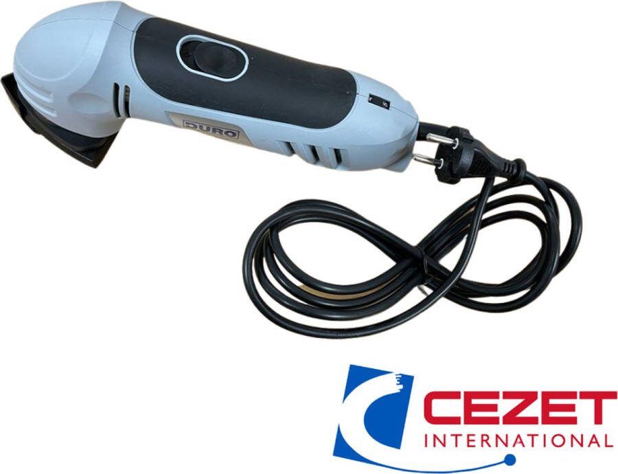Duro Pro Delta schuurmachine 280 watt met 3 stuks schuurpapier