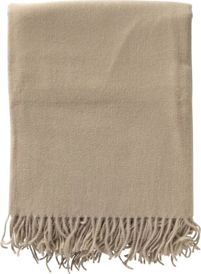 Dutch Decor JOSE Plaid 140x180 cm lichtgewicht natuurlijke look Pumice Stone beige