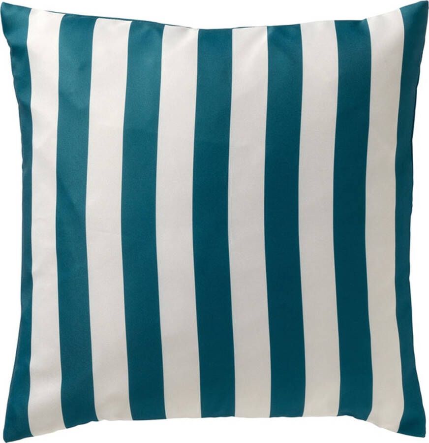 Dutch Decor Limited Collection SIA Buitenkussen 45x45 cm waterafstotend en uv-bestendig Deep Lake blauw