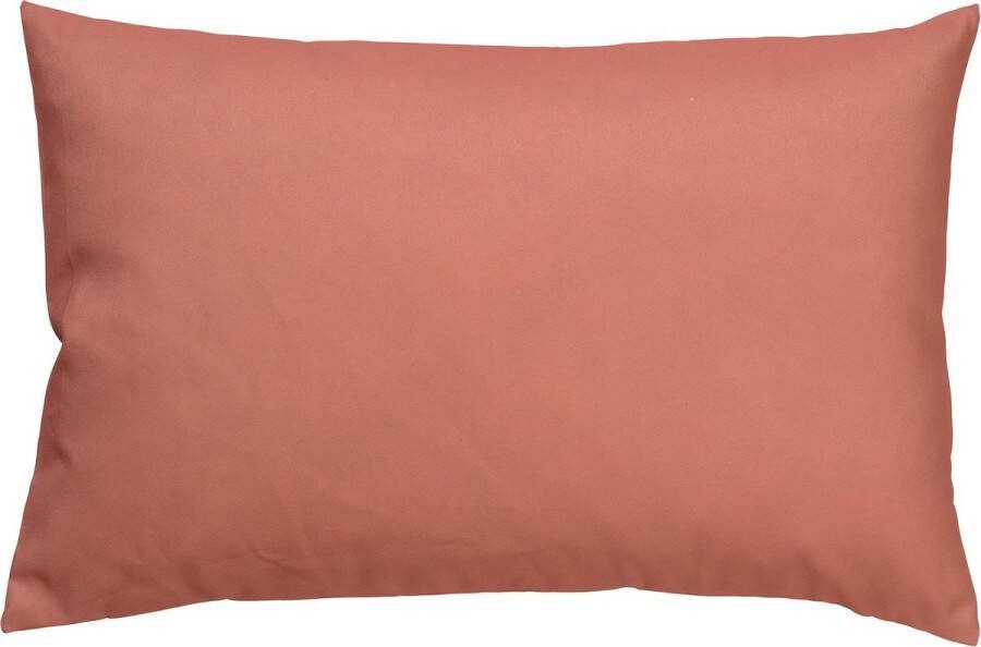 Dutch Decor SANTORINI Sierkussen voor buiten 40x60 cm waterafstotend en uv-bestendig Muted Clay roze Tuinsierkussen