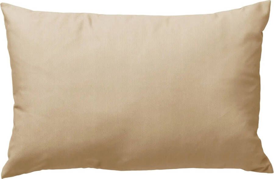 Dutch Decor SANTORINI Sierkussen voor buiten 40x60 cm waterafstotend en uv-bestendig Pumice Stone beige Tuinsierkussen