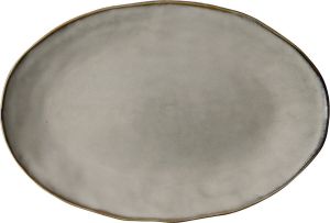 Dutch Rose Amsterdam Dutch Rose Ovale schaal 34x23 cm Creme