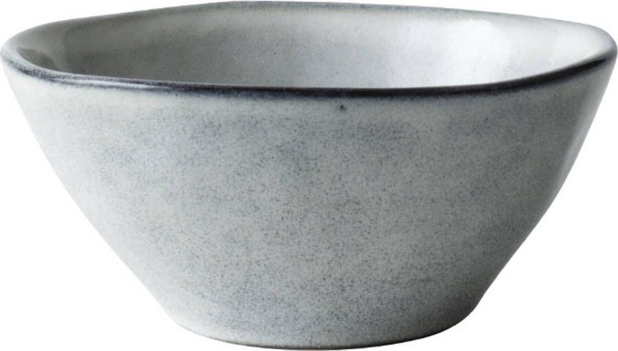 Dutch Rose Serenity Kommen Schaaltjes Ø12 -cm Stoneware Handgemaakt Grijs