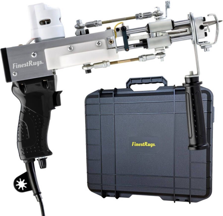 Dutch Tufting Gun AK-DUO PRO 2 in 1 Tuftgun (Cut & Loop Pile) Tuften Pistool Tufting Machine Zwart