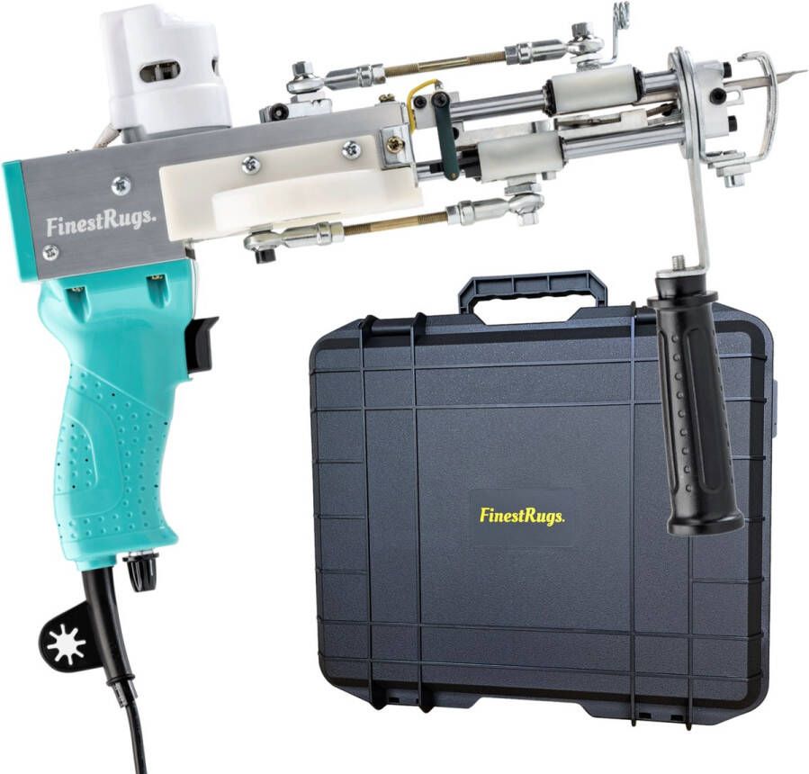 Dutch Tufting Gun AK-DUO PRO 2 in 1 TuftPistool (Cut & Loop Pile) Tuften Pistool Tufting Machine Pastel
