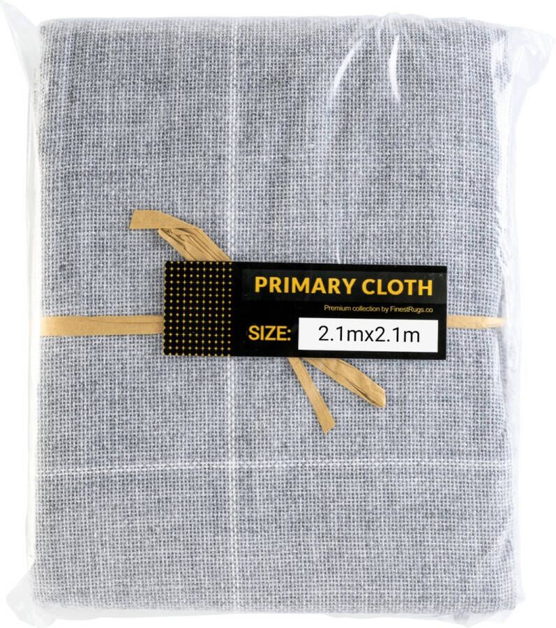 Dutch Tufting Polyester Primair Tufting Doek 2.1m x 2.1m Premium Tufting Cloth Primary Textiel voor Tufting Gun Tuften Tuft 210cm x 210cm