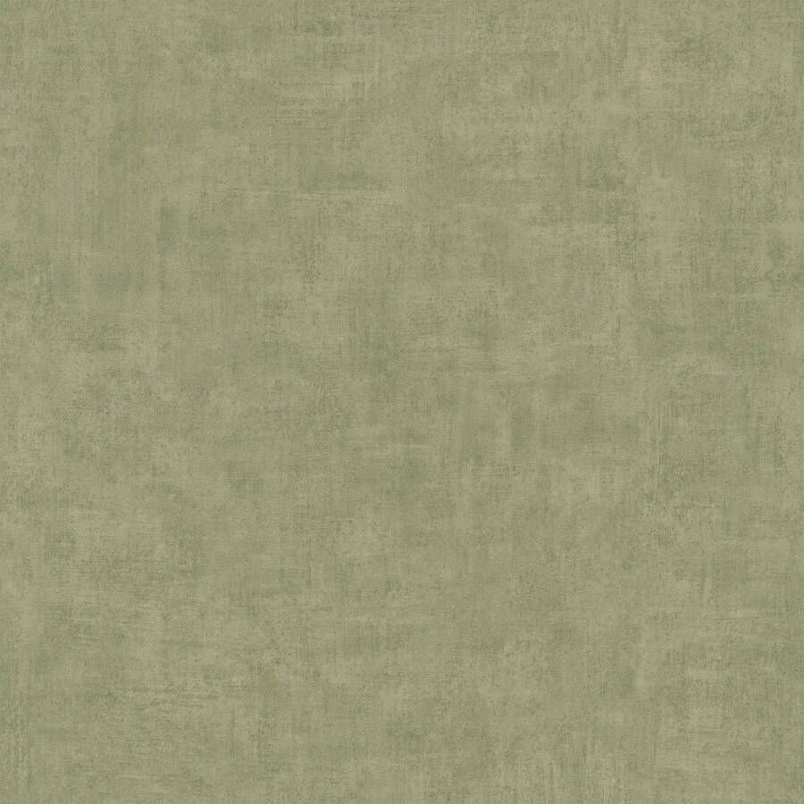 Dutch Wallcoverings Asperia- Annabel uni groen vliesbehang 10m x 53cm A51515