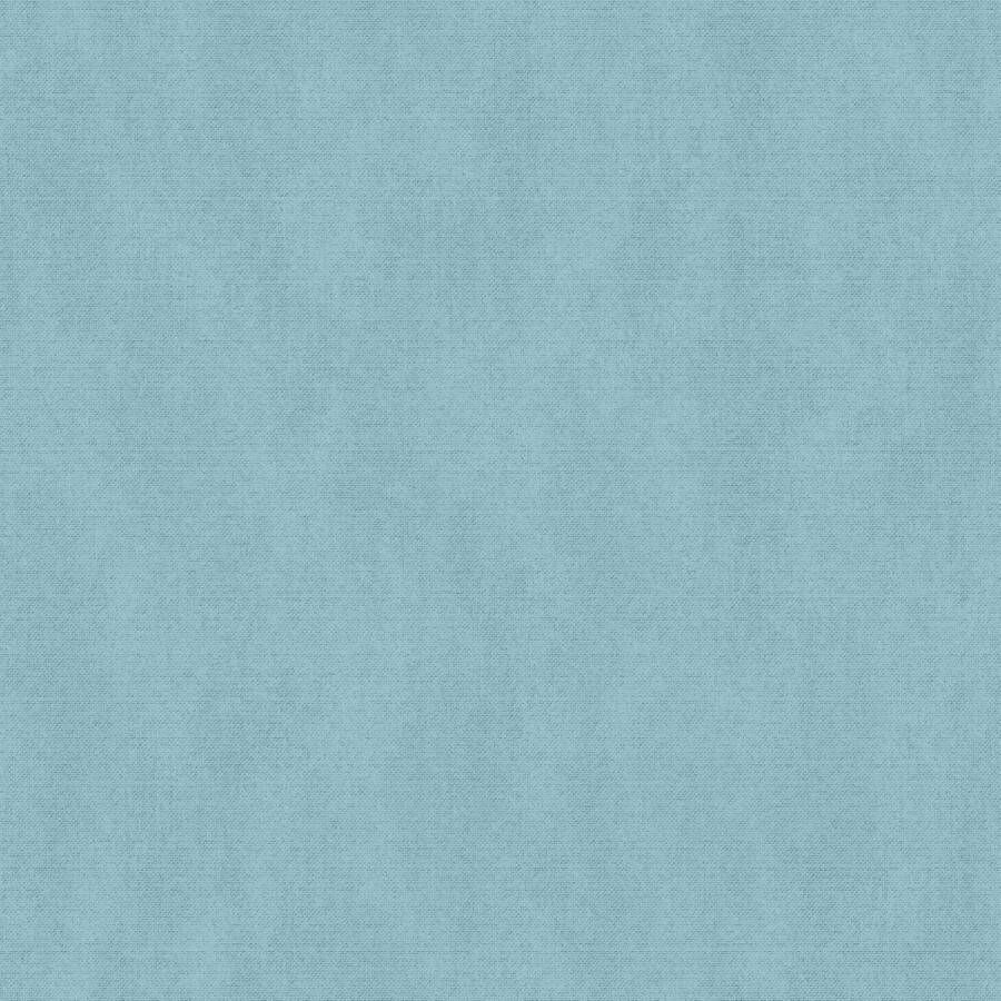 Dutch Wallcoverings Couleurs uni blauw effen (vliesbehang blauw)