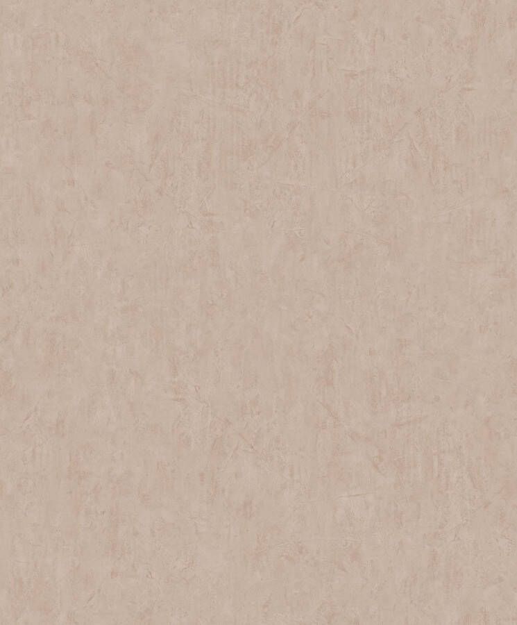 Dutch Wallcoverings Couleurs uni bruin glitter effen (vliesbehang bruin)