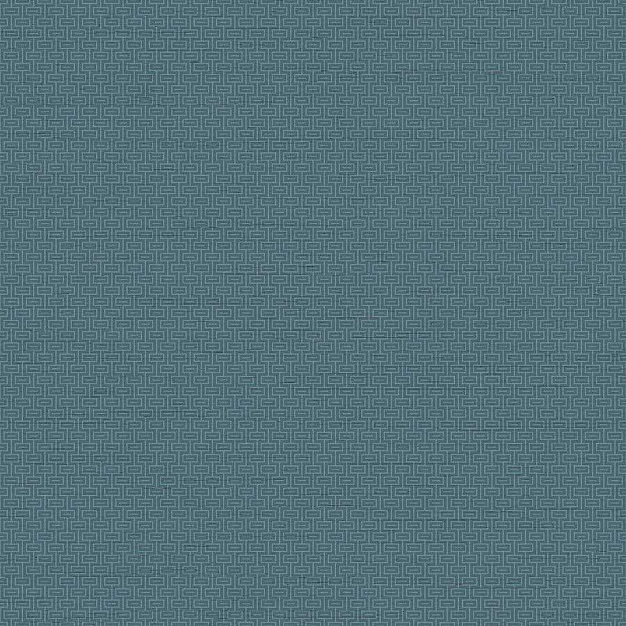 Dutch Wallcoverings Grace Greek key plain cobolt vliesbehang 10m x 53cm GR322509