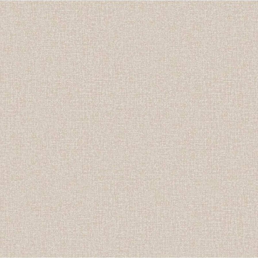 Dutch Wallcoverings Level One uni lichtbeige effen (vliesbehang beige)