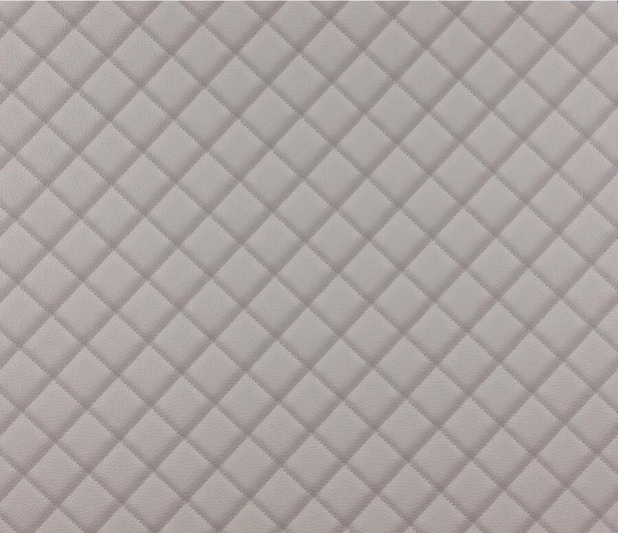 Dutch Wallcoverings Vliesbehang Leer Effect Wit