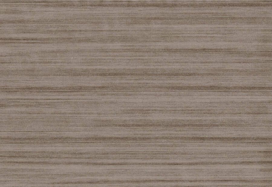 Dutch Wallcoverings Vliesbehang uni horizontaal bruin