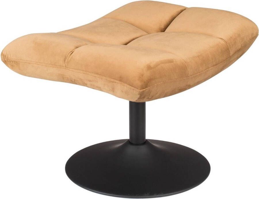 Dutchbone Bar Hocker Velvet Goud Bruin