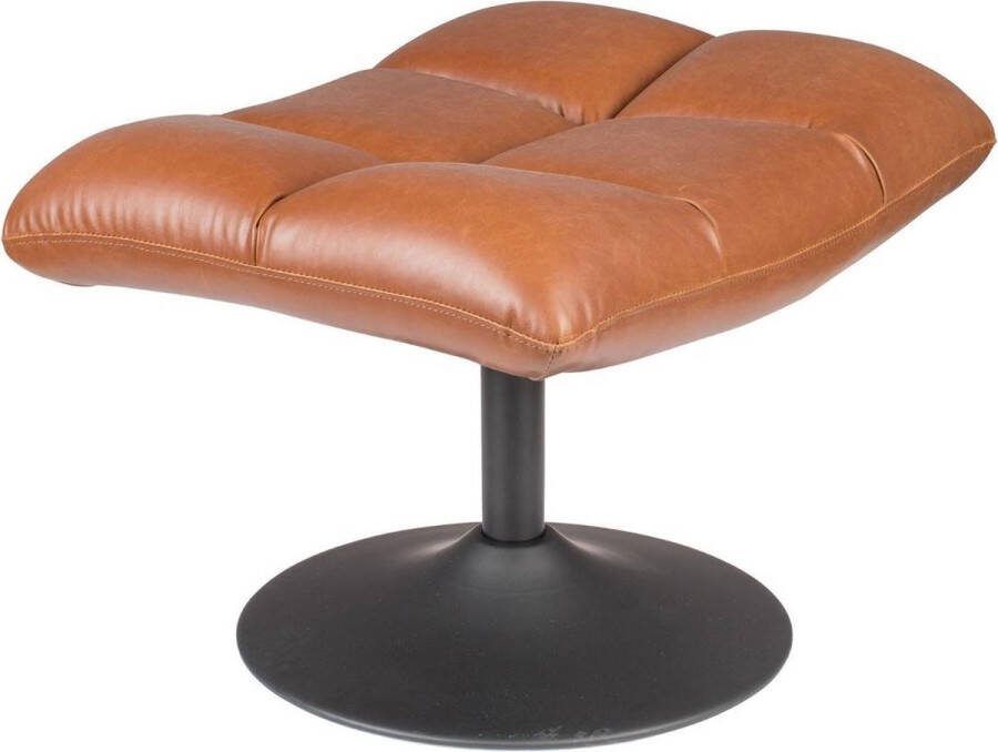 Dutchbone Hocker Bar PU Vintage Bruin